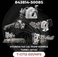 KOMPLE TURBO HYUNDAİ TUCSON 1.6 CRDİ D4FE 28231-2U000 GT12 843814-5008S