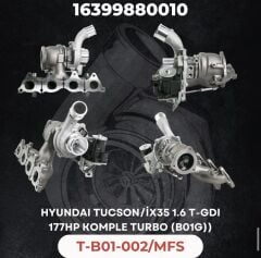 KOMPLE TURBO HYUNDAİ TUCSON 1.6 T-GDI 177 HP B01G