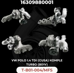 KOMPLE TURBO VW POLO 1.4 TDI CUS