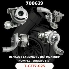 KOMPLE TURBO RENAULT LAGUNA 1.9 DCİ 120 HP GT15