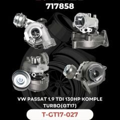 KOMPLE TURBO VW PASSAT 1.9 TDI 130 HP AVF