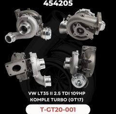 KOMPLE TURBO VW LT35 2.5 TDI AVR ANJ 454205