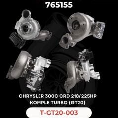 KOMPLE TURBO MERCEDES 642 CHRYSLER 300C GT20 765155