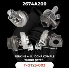 KOMPLE TURBO PERKINS JCB GT22 711736